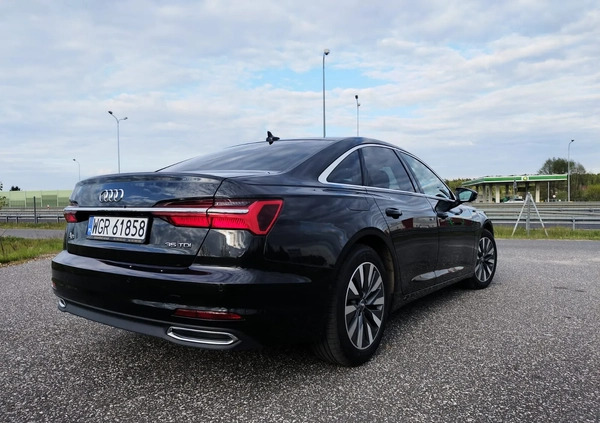Audi A6 cena 123000 przebieg: 209000, rok produkcji 2019 z Grójec małe 631